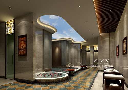 溫泉酒店湯池、酒店設(shè)計